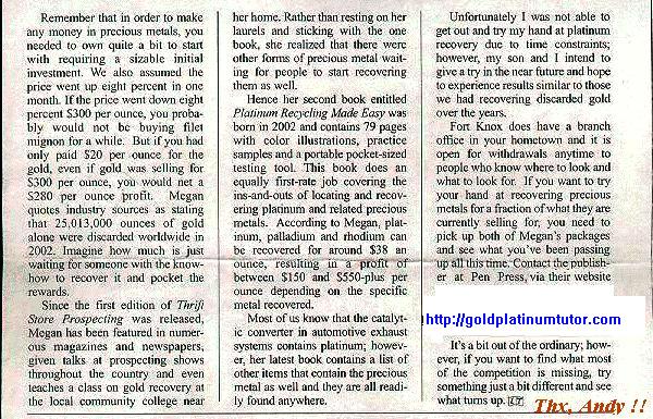 Page 2 of 2 of Sabisch's Review, July 2003