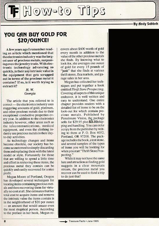 Page 1 of Sabisch's Review, June 1995